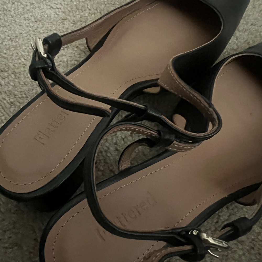 Flattered Black Heels - Picture 4 of 4